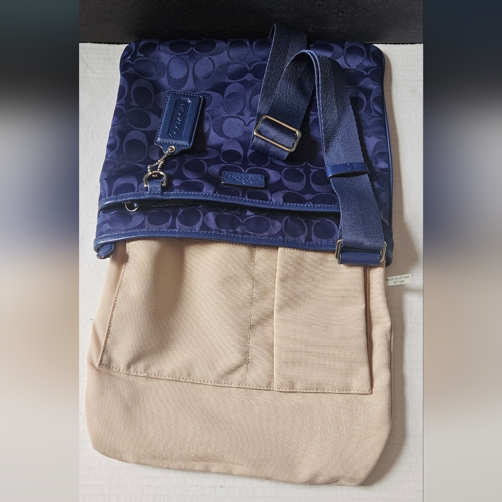 Coach Blue Crossbody Bag - Picture 12 of 16